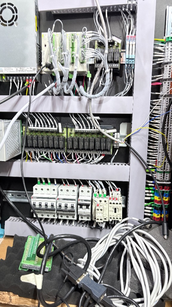 Industrial PLC Control Panel Assembly